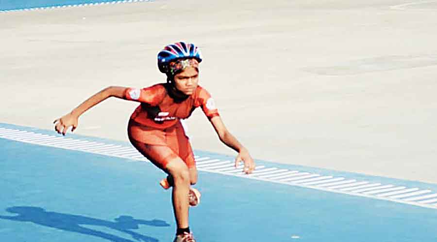 Moshammad Zaherin, who received the Sonika Chauhan Award for Courage