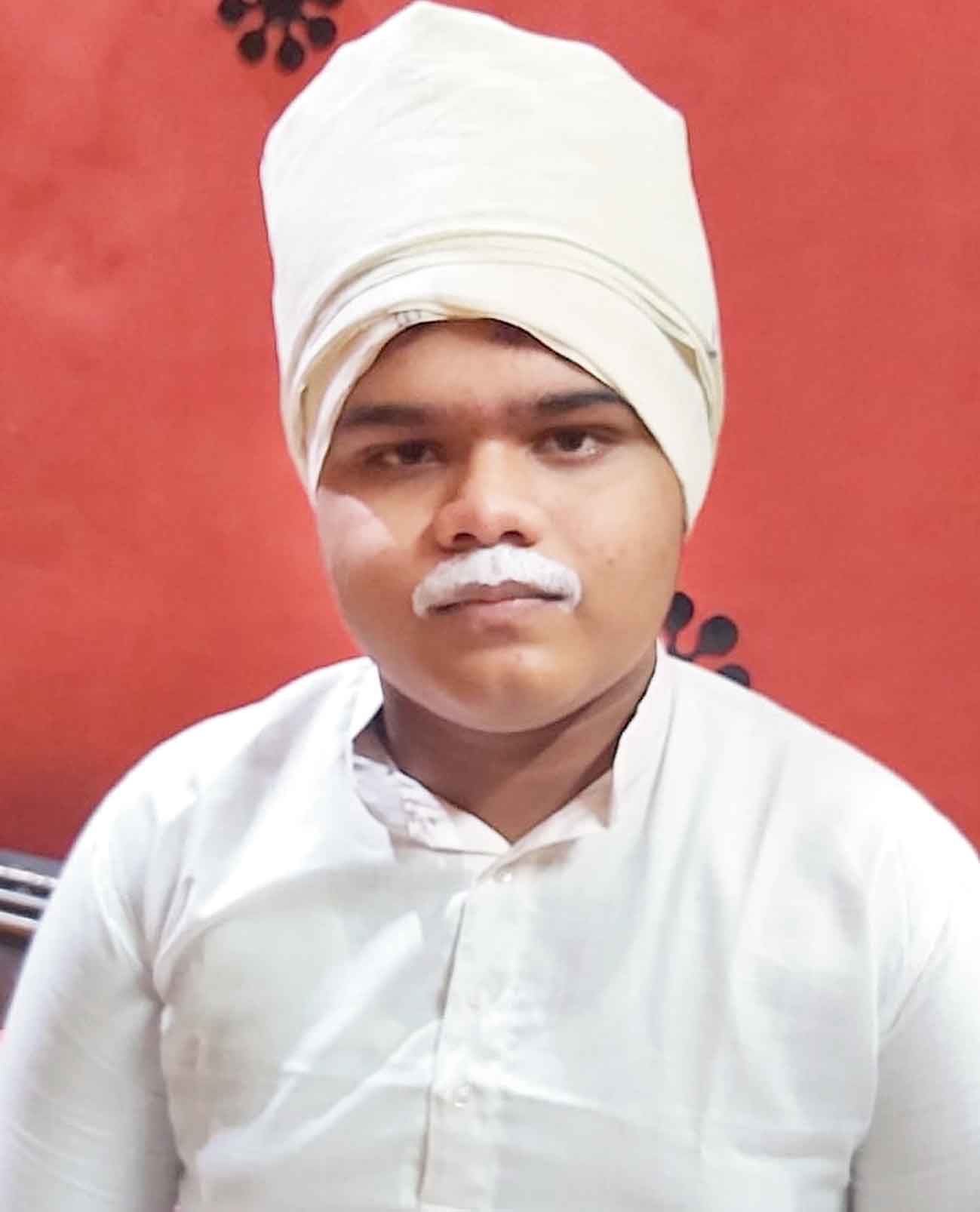 Aditya Majumder of Class X appeared as Lala Lajpat Rai