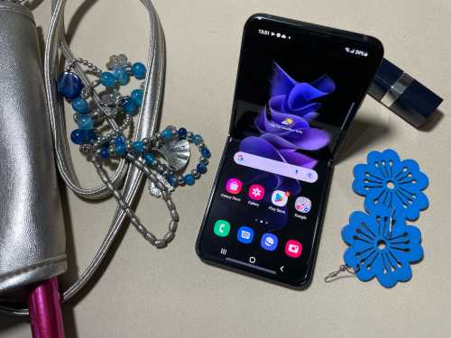 The Galaxy Z Flip3 5G makes a fashion statement