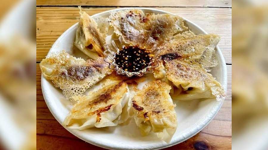 Pork and Prawn Potstickers from OG Kitchen