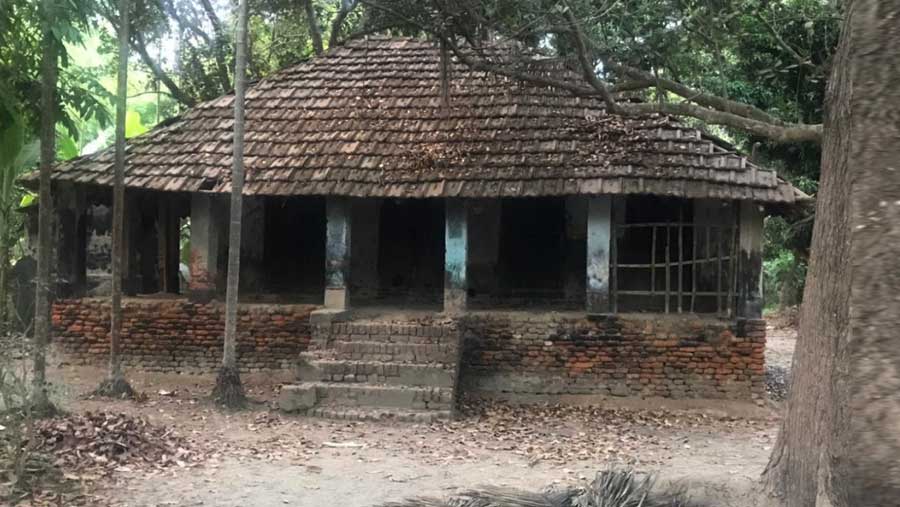 The hut featured in Kaushik Ganguly​’s Bishorjan