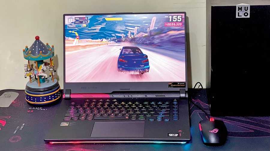 Asus ROG Strix G15  (AMD Ryzen 5900HX) is a gaming laptop with plenty of horsepower. 