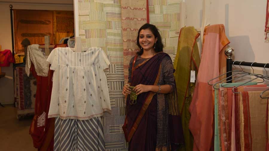 Designer Paromita Banerjee doesn’t believe in wasting any fabric
