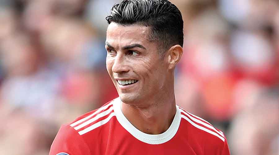 Cristiano Ronaldo during Manchester United’s Premier League match against Newcastle on Saturday.