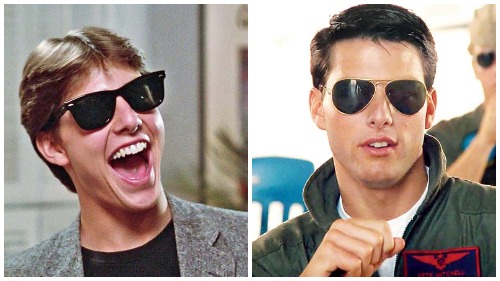 tom cruise risky business ray bans