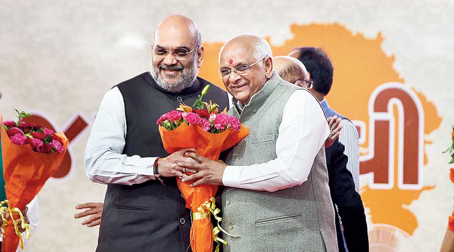 Bhupendra Patel - Gujarat: CM change bares challenges for 'Modi-Shah BJP' -  Telegraph India