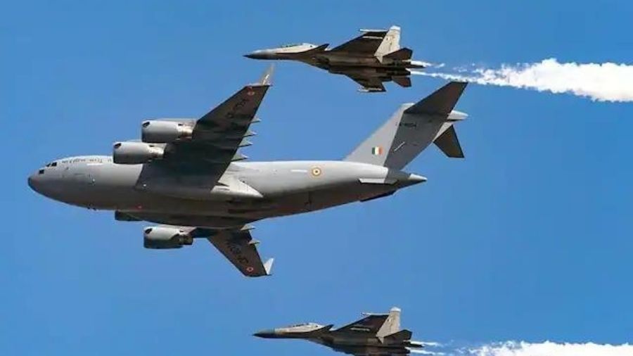 Indian Air Force C-17 aircraft leaves for Romania in the early hours of Wednesday morning.