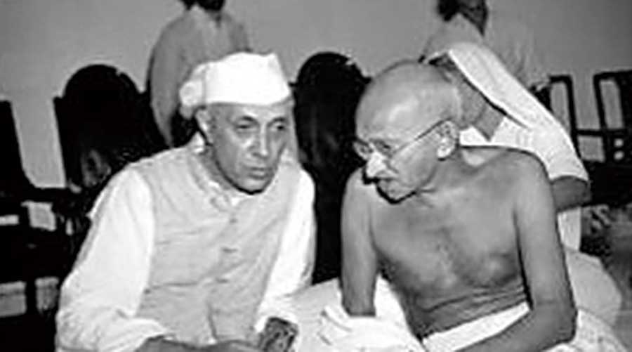Gandhi and Nehru