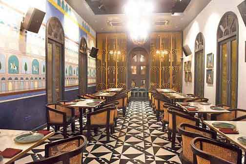 Jalsa, the new modern Indian restaurant, on Ho Chi Minh Sarani.