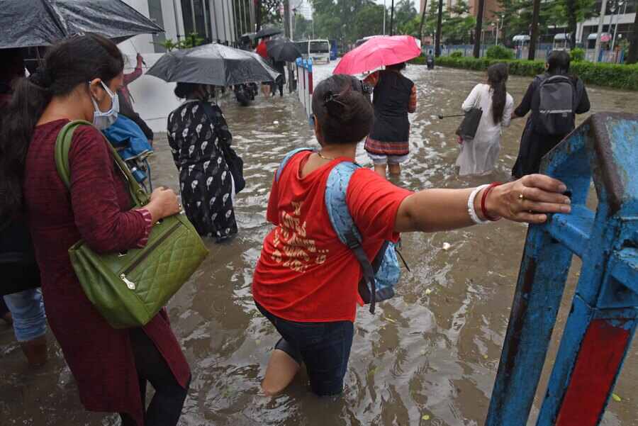 Successive weather systems formed over the Bay of Bengal have triggered repeated wet spells in the city since last week. Latest forecasts predict rain through the week