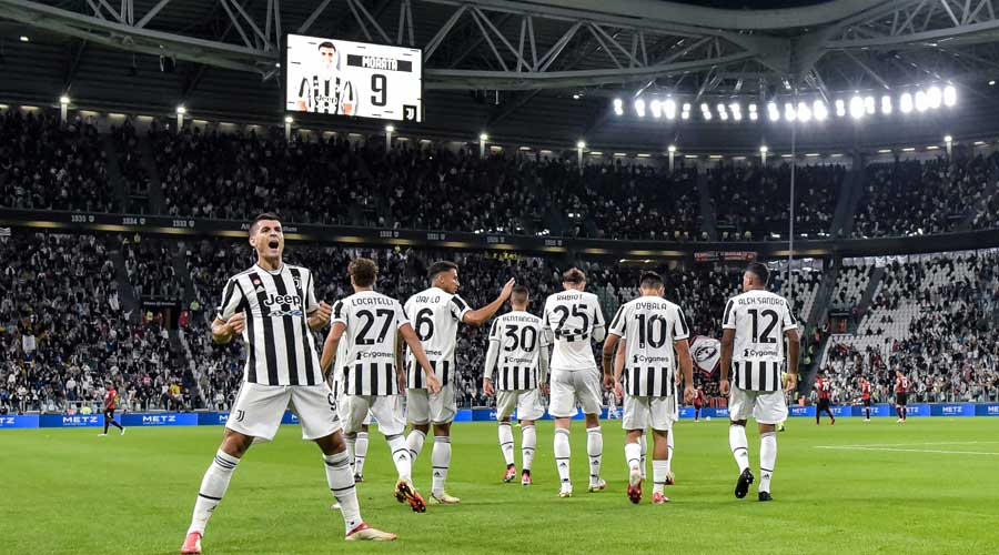 Juventus’ Alvaro Morata 