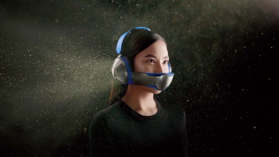 Dyson’s newest device, the Dyson Zone, combines a personal air purifier and noise-cancelling headphones