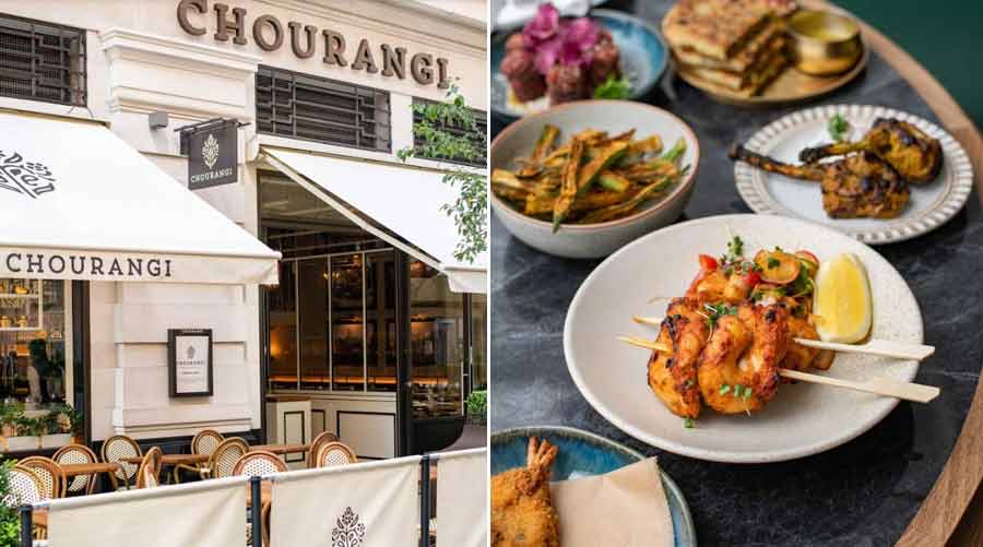 Chourangi, on Old Quebec Street, off Oxford Street, and a sample of its fare