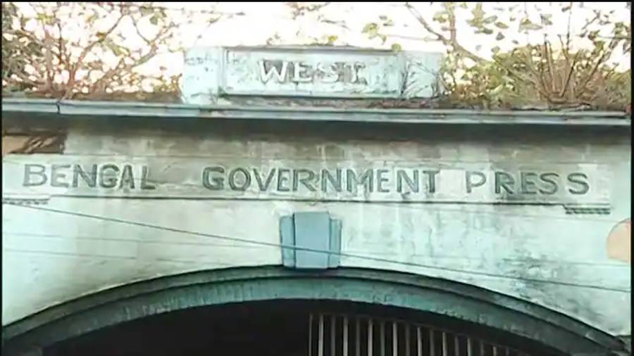 Bengal Government Press at Gopalnagar in Alipore