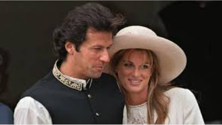 Imran Khan with his first wife Jemima Goldsmith