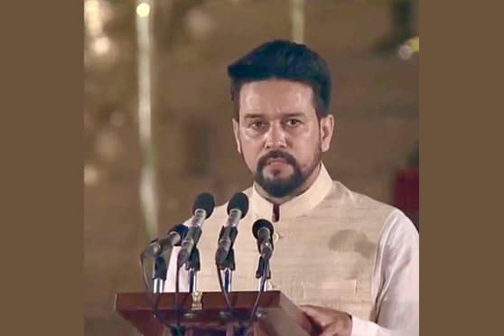 Union minister Anurag Thakur also highlighted the benefits of NEP 2020 at the meeting.