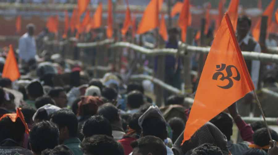 Pattanaik argues that Hindutva is a purely political movement, divorced from the essence of Hinduism