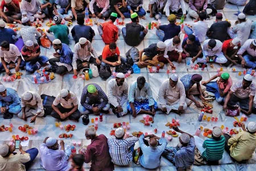 A feast can also be the breaking of a fast together, as the iftar is, reasserting an individual’s relationship with the community and the community’s cohesiveness.