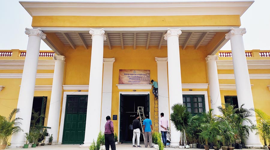 The renovated Old Government House at Serampore
