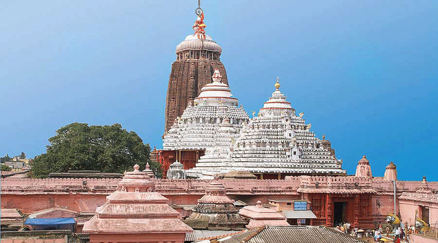 Shree Jagannath temple in Puri.