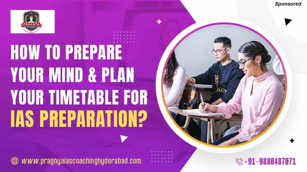 Sponsored content | How to Prepare Your Mind & Plan Your Timetable for ...