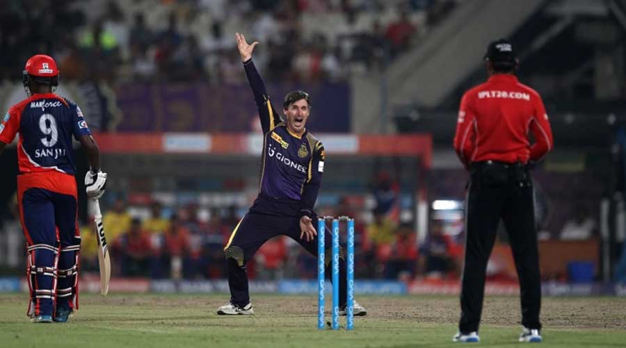 KKR outplayed Delhi in all departments to register a resounding victory at the Eden in 2016, with veteran Brad Hogg pulling the strings