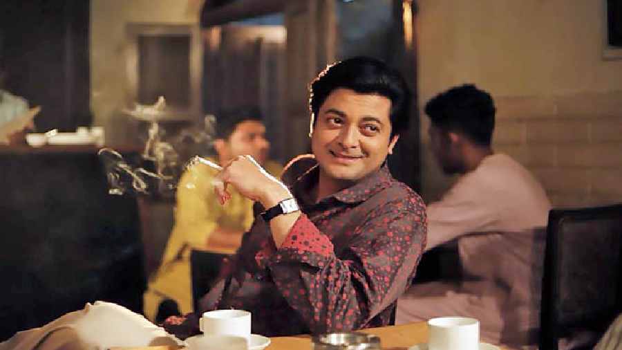 Jisshu plays Soumitra Chatterjee in 'Abhijaan', which releases in theatres on April 14