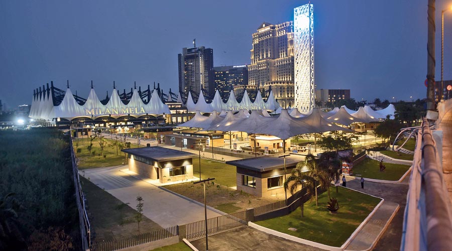 The revamped Milan Mela complex after it was inaugurated on Monday. 