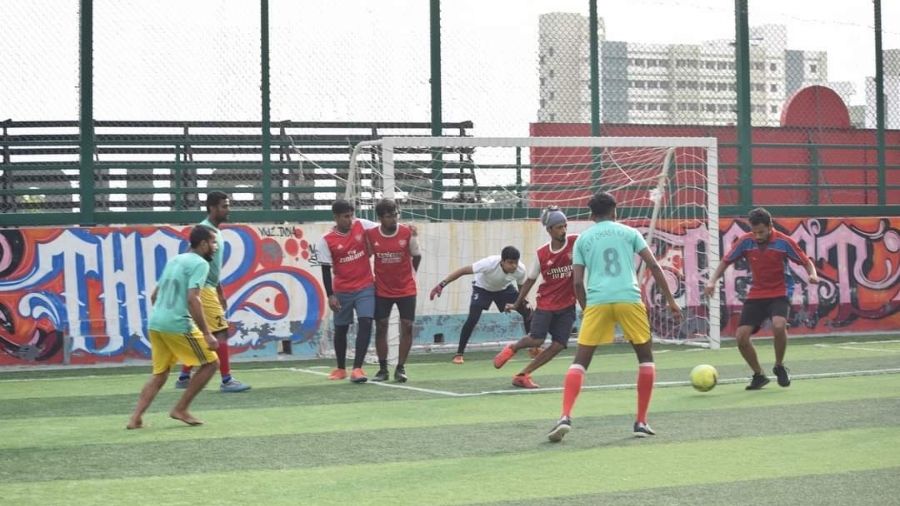 ABSC Ballers in action