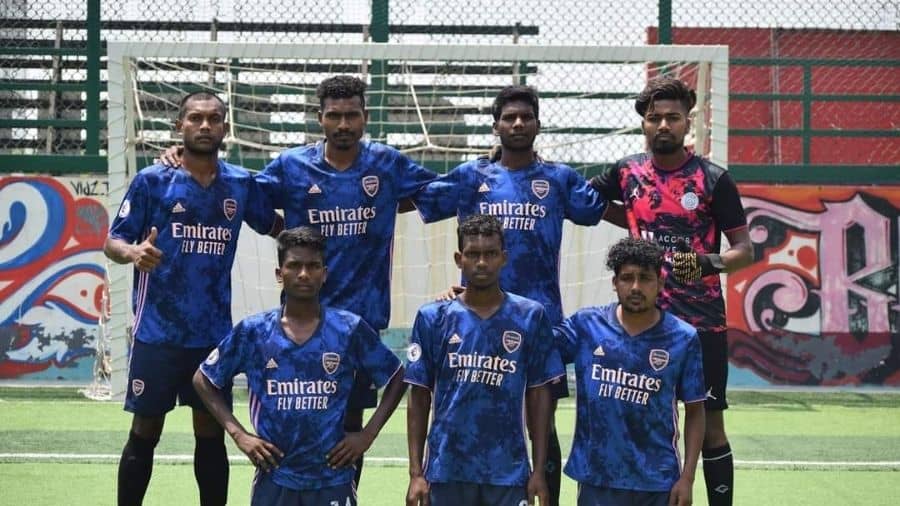 Players from the Vivekananda Academy in Purulia. The crowd continuously cheered for them during their matches, providing the much-needed support. However, the lads just fell short, losing in the semifinals