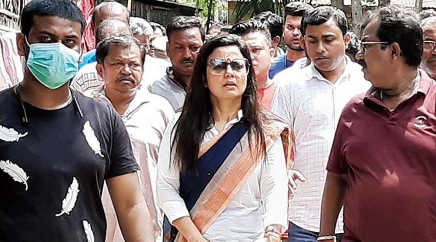 Mahua Moitra  TMC distances itself from MP Mahua Moitra's controversial  comment on goddess Kali - Telegraph India