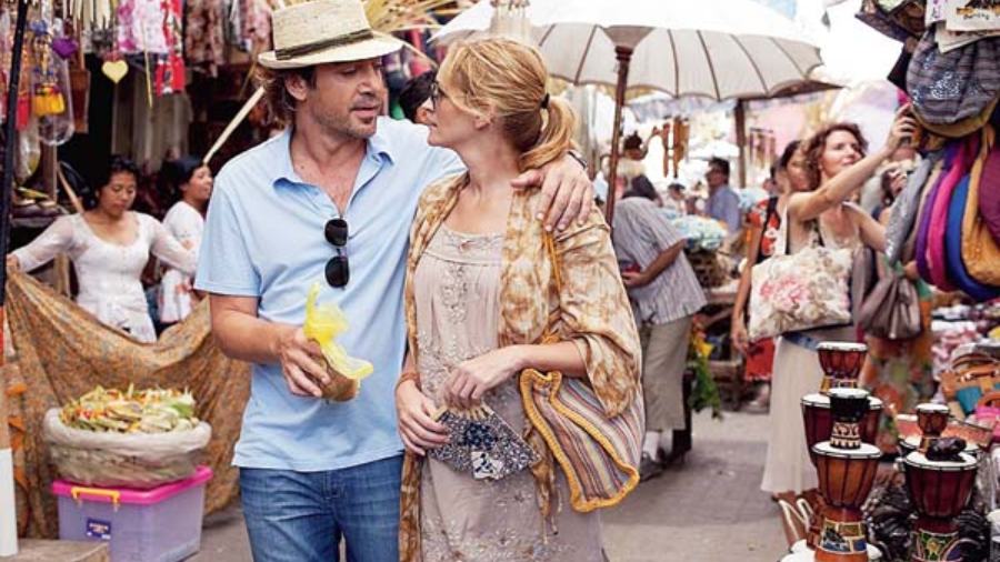 Julia Roberts and Javier Bardem from a scene from 'Eat, Pray, Love' that redefined fresh starts for many