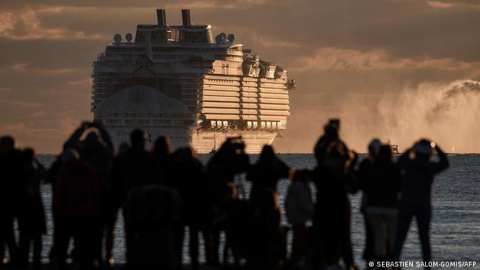 These days, cruise ships are far larger than the Titanic.