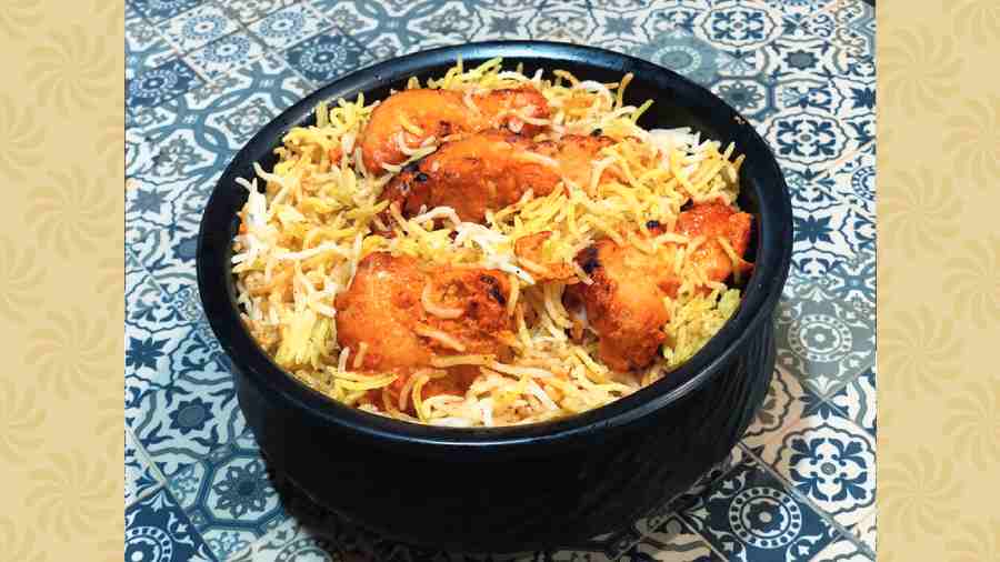 Fish Tikka Biryani