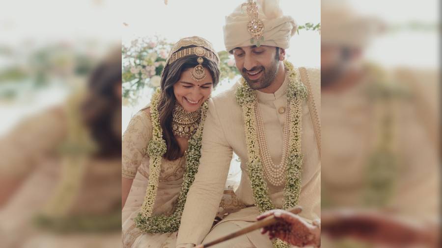 Alia Bhatt and Ranbir Kapoor have gone and wed in their balcony, sealed it with a public kiss, set aflutter a billion imaginations