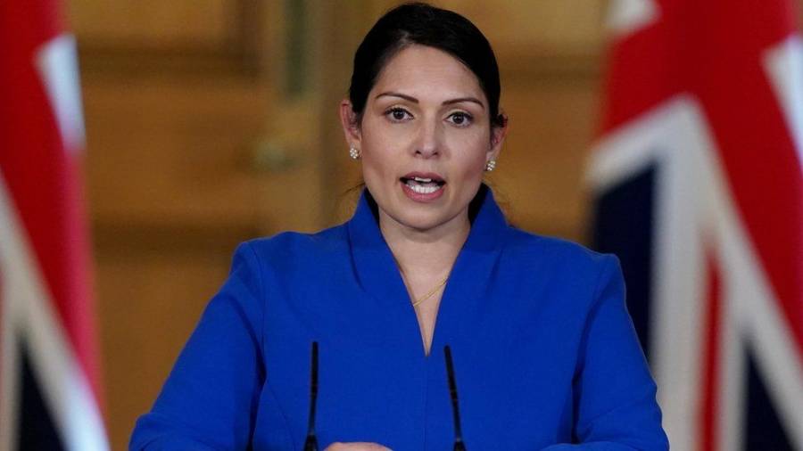 Home Secretary Priti Patel.