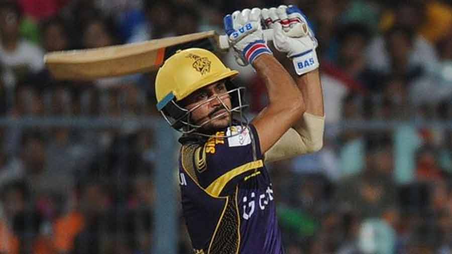 Former Knight Manish Pandey has the best record of any KKR batter against SRH