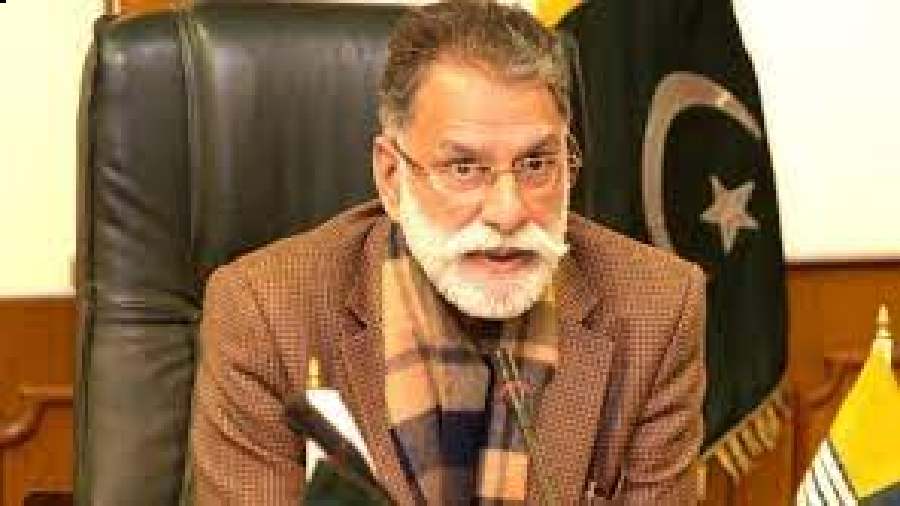 Azad Jammu and Kashmir Prime Minister Sardar Abdul Qayyum Niazi.