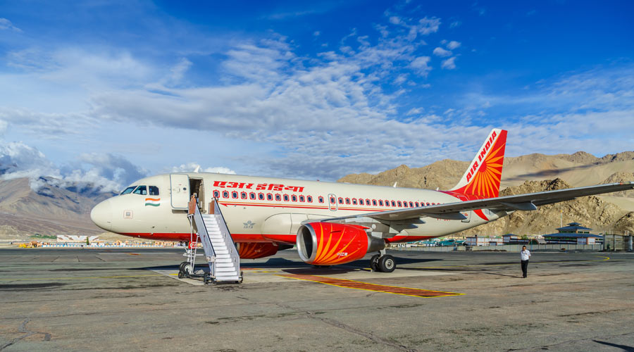 Representational Picture of an Air India aircraft