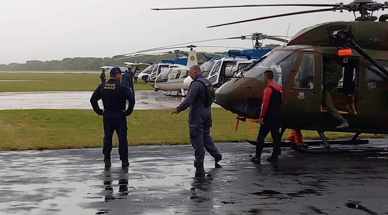 South African National Defence Force is deployed to help with search and rescue in KwaZulu-Natal 