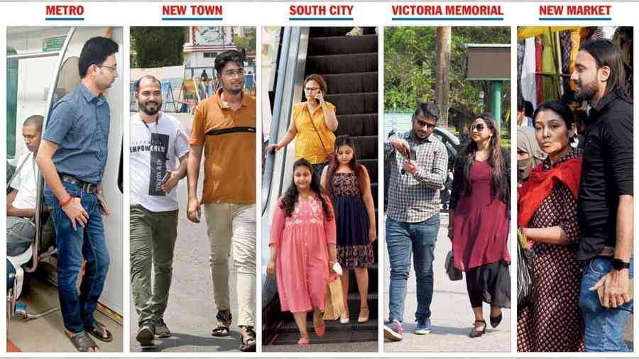 Visitors to malls, pedestrians and others spotted without masks on Sunday.