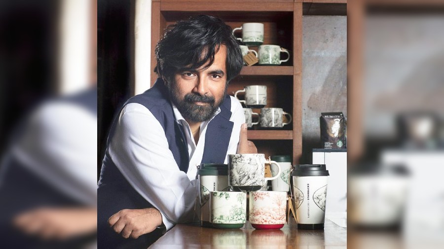 Personally, I’m a big fan of Starbucks. We go back a long way even if they don’t know it! Back in the day as a young designer figuring my way and brand out in New York, my day would begin at Starbucks — Sabyasachi