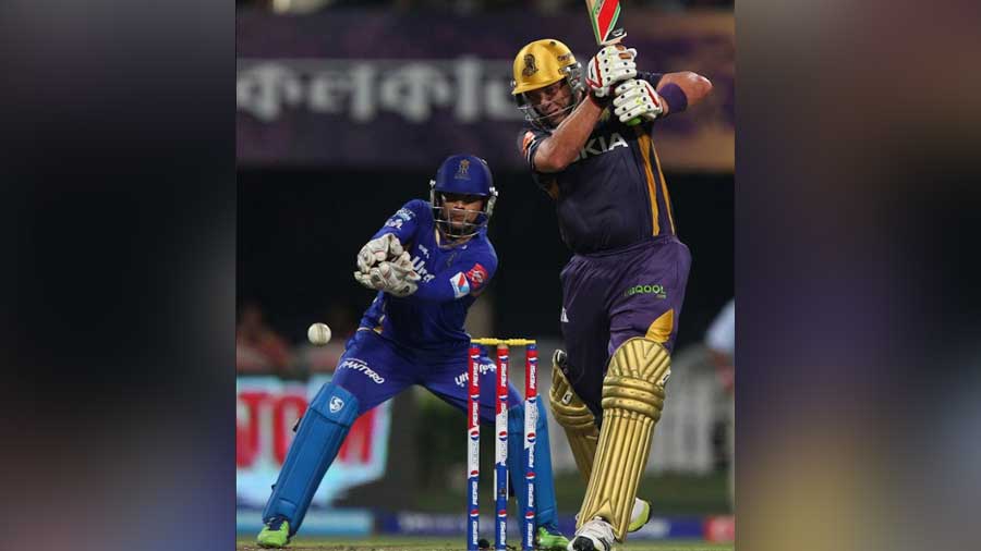 Jacques Kallis played a steady hand to help KKR over the line against RR in 2013