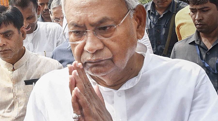 Nitish Kumar.