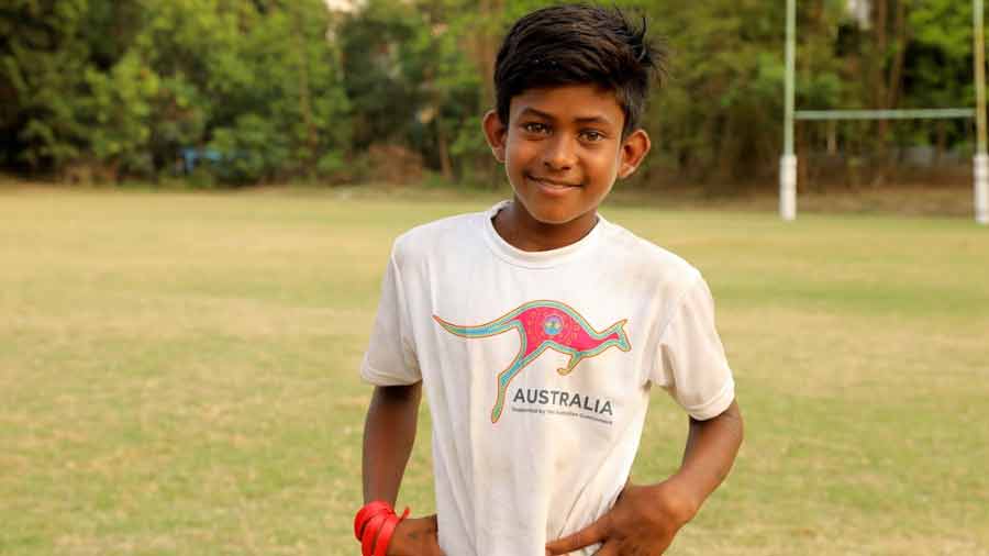 Eleven-year-old Ankit Sardar was the youngest player of the tournament 