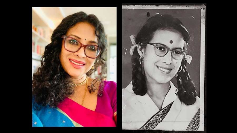 Writer, child-rights activist and actor Nandana Dev Sen, younger daughter of Nabaneeta Dev Sen and Amartya Sen, uploaded this photograph on her Instagram handle with the caption: ‘I don’t have my mother’s huge talents, but Ma and I were physical & intellectual lookalikes. I’m always thrilled by comments on our resemblance—best compliment ever.  We were 2 parts of 1 heart ♥️  #lookalike #nationallookalikeday #MothersDay2022 #WednesdayVibe #Wednesdayfeeling #nabanettadevsen #nandanasen #nandanadevsen #activist #author #bollywoodactress #tollywoodactress #tollywoodfans #mother #motherdaughter #mom #bangla #poet #bengali’. Mother’s Day falls on May 8 this year.