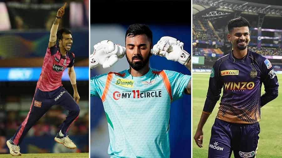 KL Rahul, Yuzvendra Chahal and Shreyas Iyer are all included in the fourth team of the week for IPL 2022