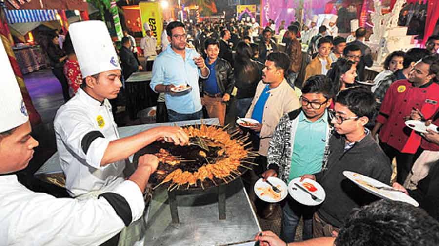 A snapshot from a previous edition of IIHM International Food Festival