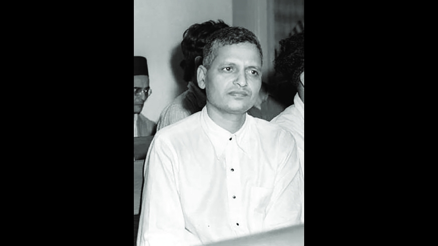 Nathuram Godse Hindu Mahasabha Pays Tribute To Nathuram Godse Telegraph India 0494