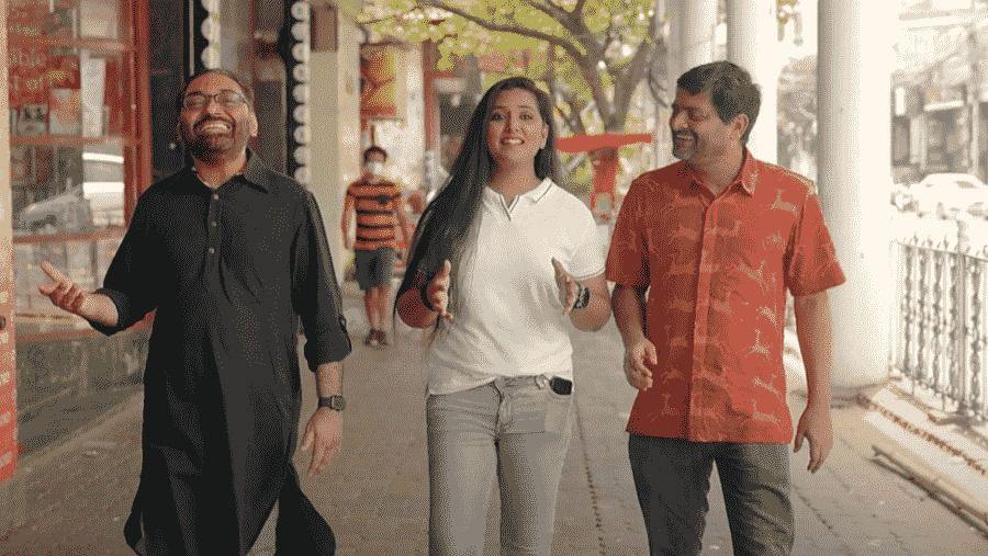 Anindya Chatterjee, Somlata Acharyya Chowdhury and Upal Sengupta have sung 'My Kolkata'